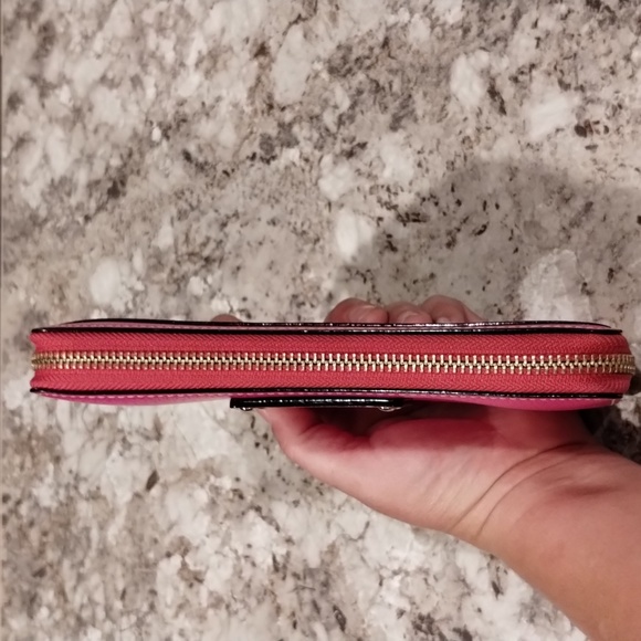 NWOT Kate Spade Wallet, Barbie Core - Picture 5 of 16